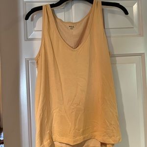 Madewell Yellow Tank